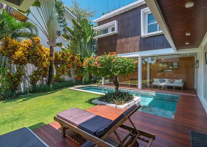 Nestor - New Contemporary 3bd Next To The * Canggu (Bali)