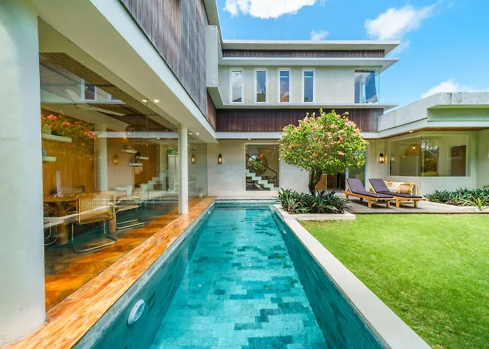 Villa Nestor - New Contemporary 3bd Next To The Canggu (Bali)